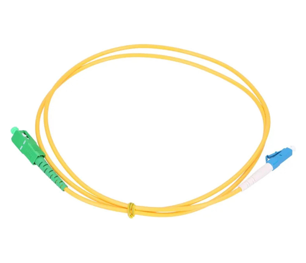 ExtraLink SC/APC-LC/UPC Patchcord Jednomodowy Simplex G657A 3mm 2m - 1543657 - zdjęcie